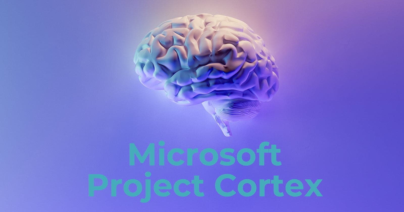 MS Project Cortex - Knowledge Management & AI